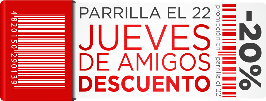 Parrilla El 22 Cupon De Descuento - Coupon (920x400), Png Download