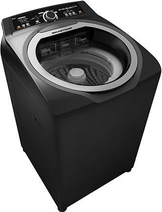 Lavadora De Roupas Brastemp Ative 11kg Bwu11ae - Maquina De Lavar Brastemp 15kg Preta (332x433), Png Download
