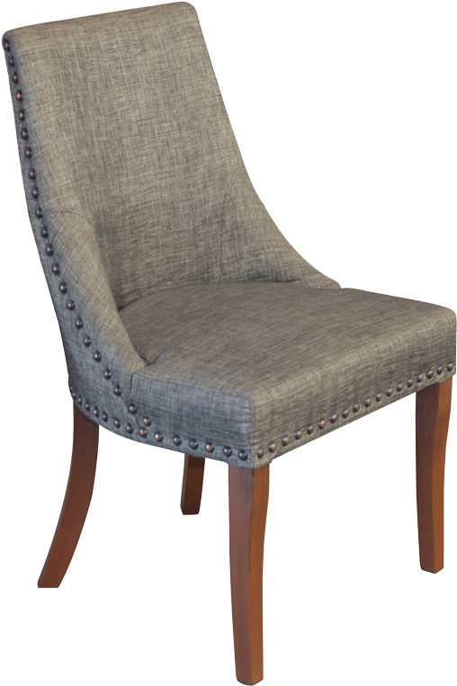 Sillón Sena Tachuela - Sillas De Comedor Modernos Con Tachuelas (562x800), Png Download