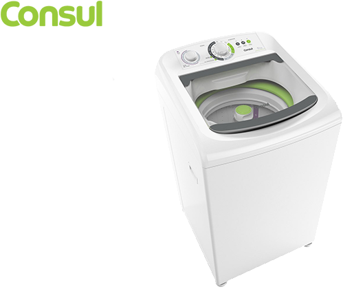 Lavadora De Roupas Consul Facilite Automática 10kg - Consul (507x426), Png Download