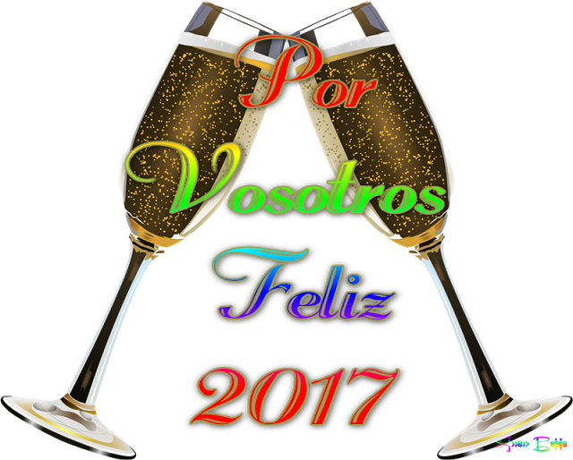 Gif Animados Transparentes De Frases - Custom Champagne Glasses Sticker (640x514), Png Download