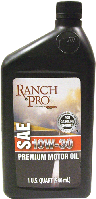 Ranch Pro 10w30 Motor Oil - Bottle (700x700), Png Download