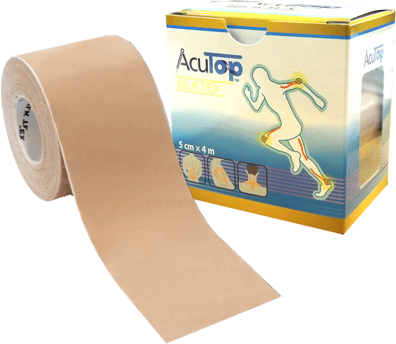 Silk Tex Tape 5cm X 4m - Acutop Premium Silk Tex Tape (5 Cm X 4 M) (1000x1000), Png Download
