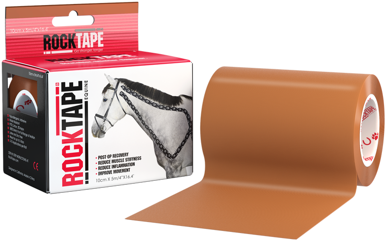 4" Equine Tape Light Brown (900x695), Png Download