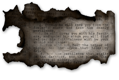 Bible Passage - Darkwood Wedding Door Code (687x376), Png Download