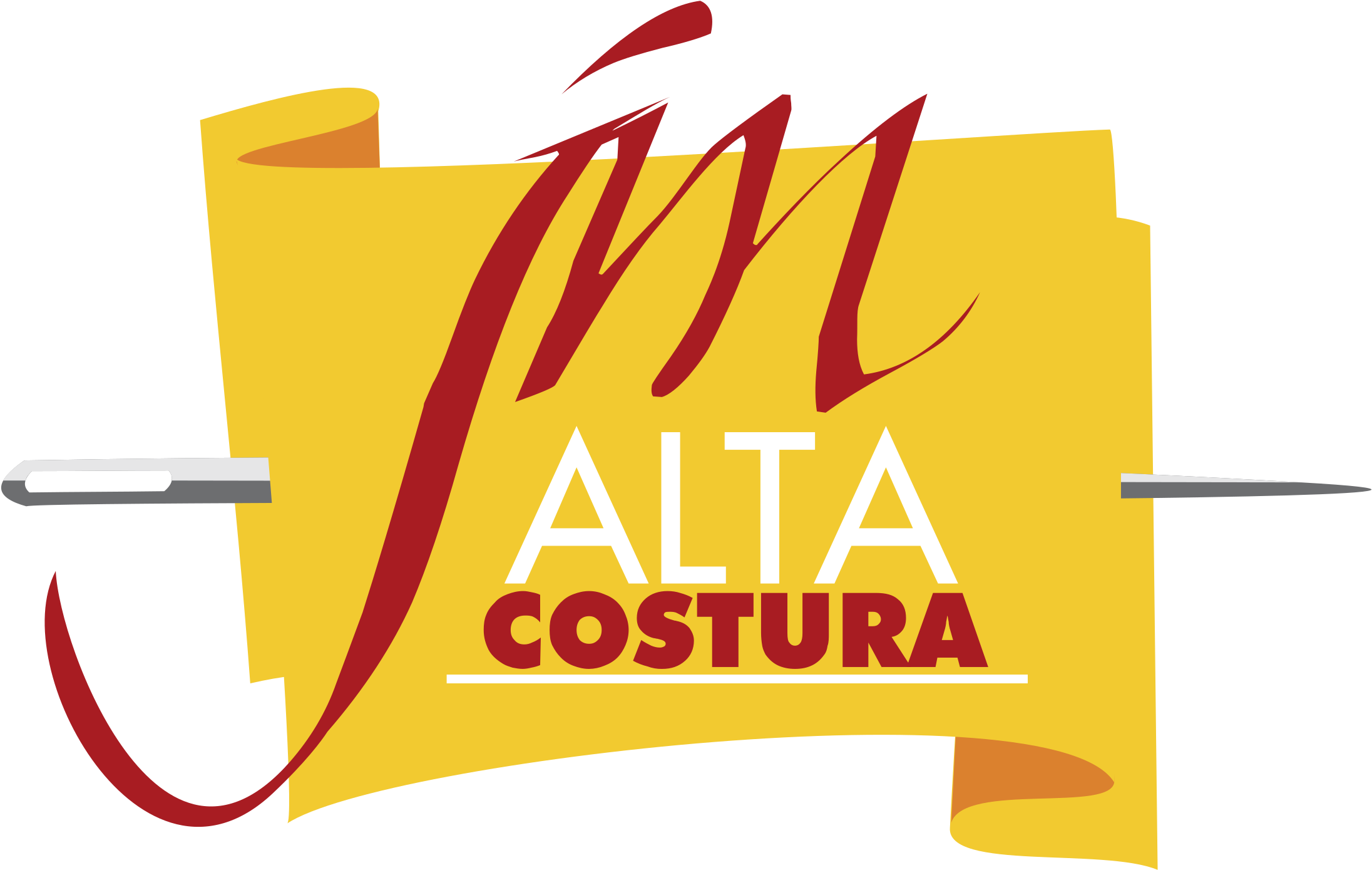 Jm Alta Costura Logo Png Transparent - Costura (2400x2400), Png Download