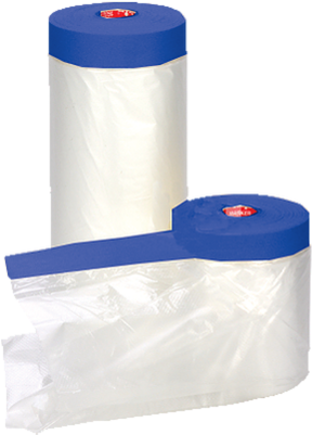 Internal & External Grade Pre Taped Window Masking - Pre Taped Masking Film (400x400), Png Download