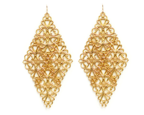 Alexandria Earrings - Earrings (500x500), Png Download