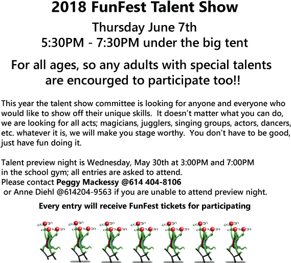 2018 Funfest Talent Show - June 7 (612x540), Png Download
