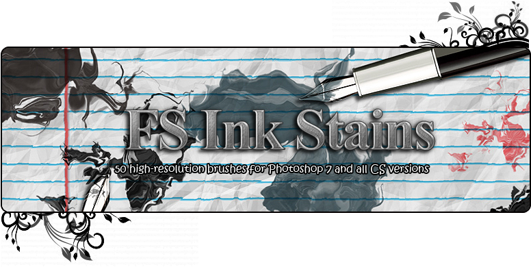 Fs Ink Stains - Für Immer Minze Karte (800x400), Png Download