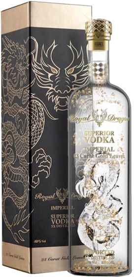 Royal Dragon Imperial Vodka Gift Box - Royal Dragon Good Luck Special Edition – 700ml (600x600), Png Download