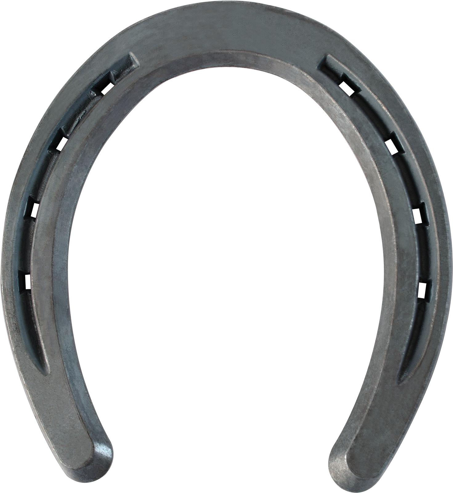 Croix Lite V-crease Horseshoe, Hybrid, Unclipped, Bottom - Steel Horseshoes (2176x1600), Png Download
