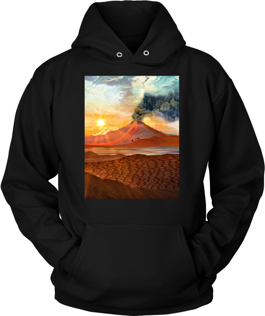 Lava Flow Hoodie - Bendy And The Ink Machine Jacket (1024x1024), Png Download