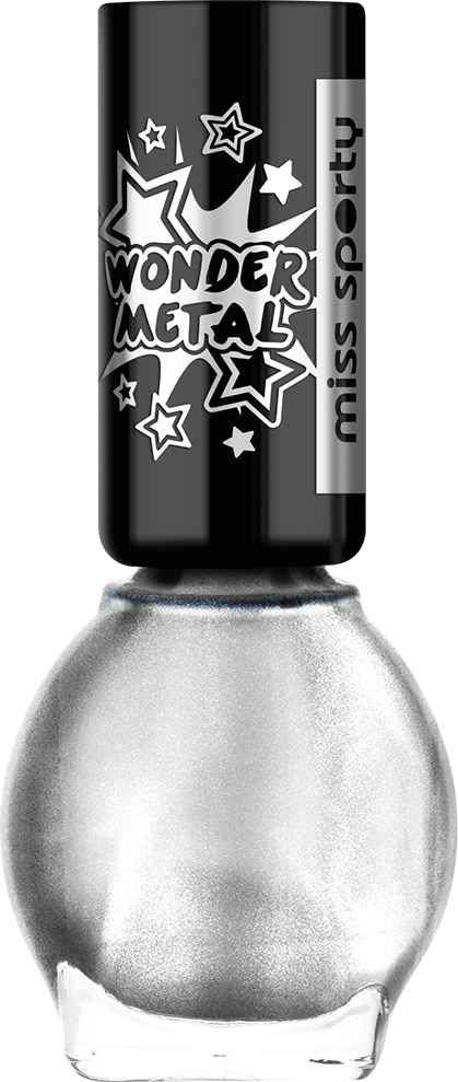Miss Sporty Wonder Nail Polish Wonder Copper 30, Gold (419x989), Png Download