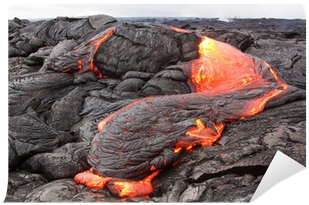 Poster: Sepp's Active Pahoehoe-type Lava Flow (400x400), Png Download