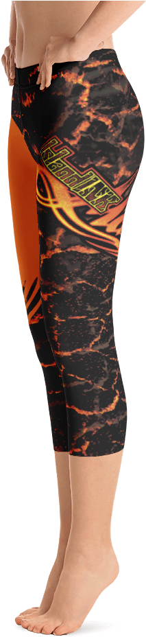 Women's Yoga Capri's - Gear Fuel Rwf Pink - Capri (1000x1000), Png Download