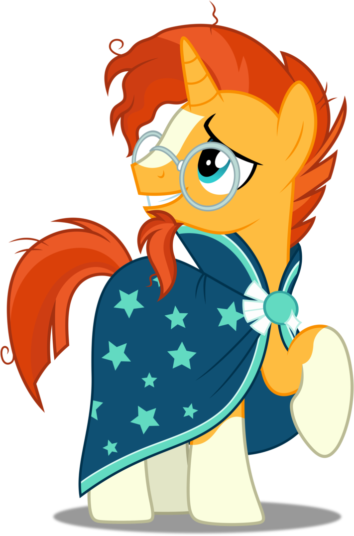Vector - My Little Pony Sunburst (742x1076), Png Download