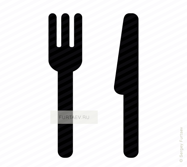 Download Vector Icon Of Eating Utensil Adjustable Spanner Full Size