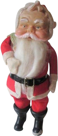 Santa Claus Doll Vintage 1950s Rubber Face 12 Inch - Santa Claus (459x459), Png Download