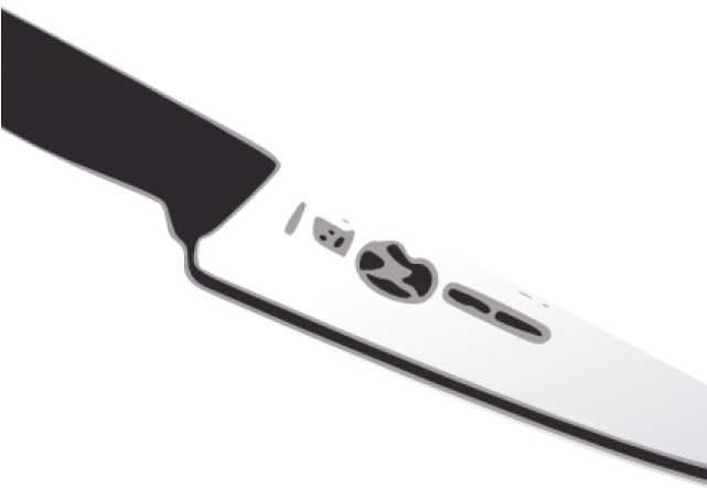 Knife Clipart Vector - Knife (640x480), Png Download