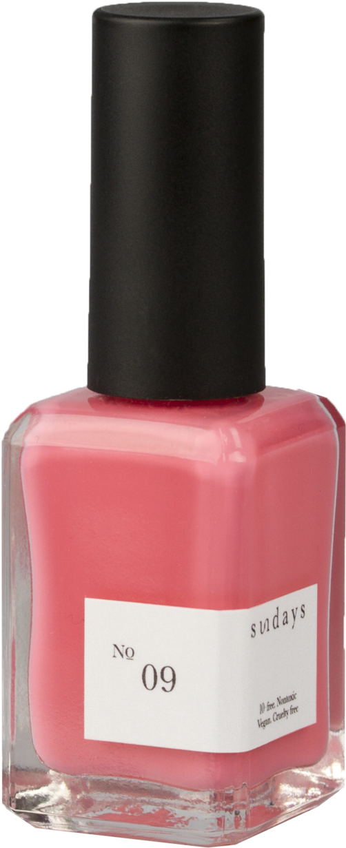 Cruelty Free - Sundays Nail Polish, No. 09, 0.5 Fl Oz (1500x1501), Png Download