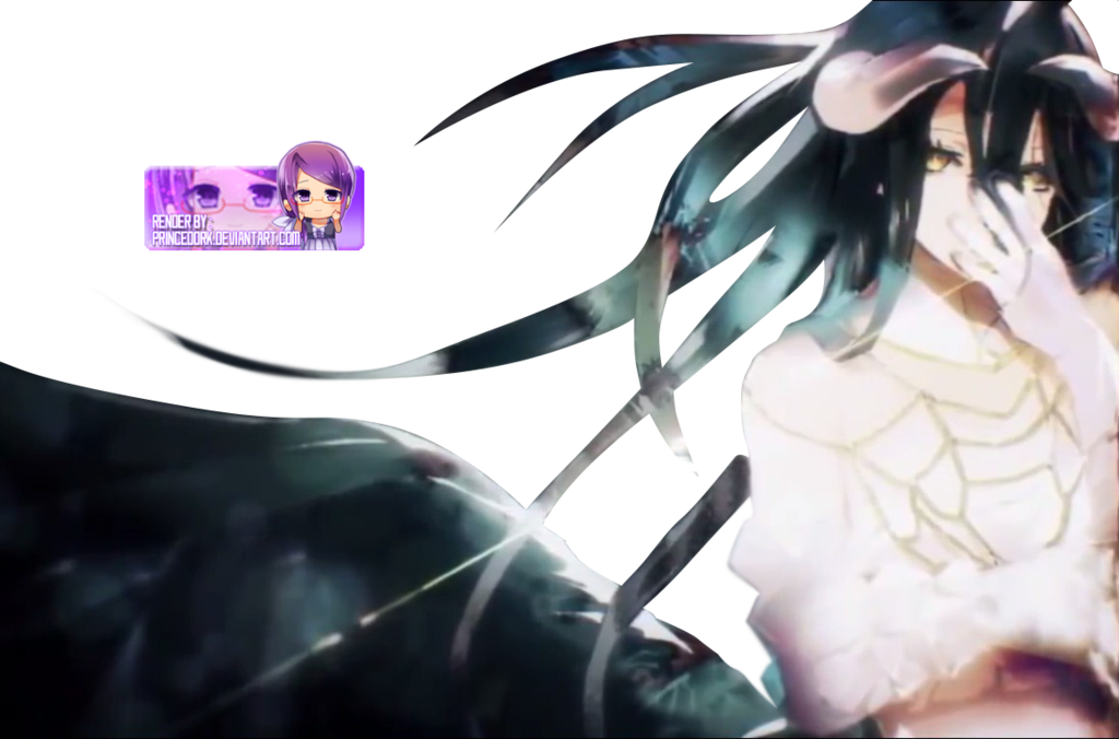 Albedo [overlord Render] By Princedork - Overlord Render (1024x676), Png Download