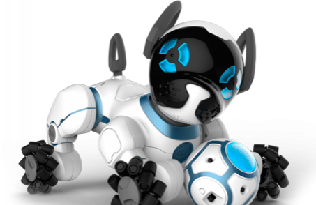Robot Chip Dog (453x294), Png Download