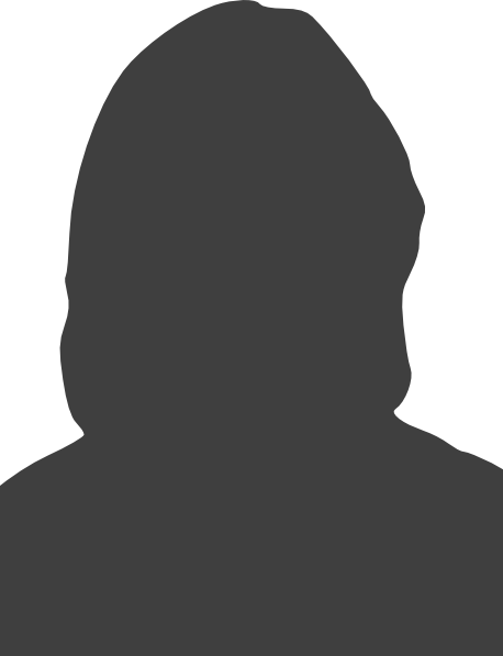 Female Headshot Silhouette - Maria Teresa Ambrósio (458x597), Png Download