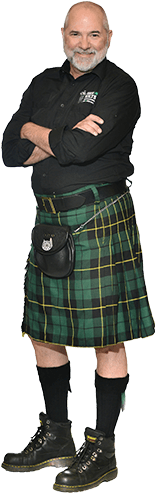 Bob's Story - Man In Kilt Png (400x500), Png Download