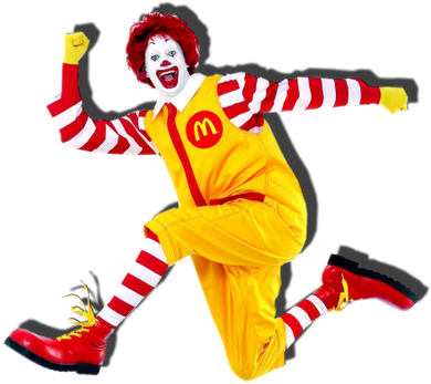 Banco De Atividades Educa199195o Infantil Brincadeira - Logo Ronald Mcdonald (400x366), Png Download