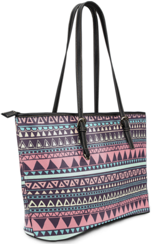 Image Of Chocolate And Pink Aztec Design Vegan Leather - Art Print: Oliafedorovsky's Aztec Tribal Seamless Pattern, (480x480), Png Download