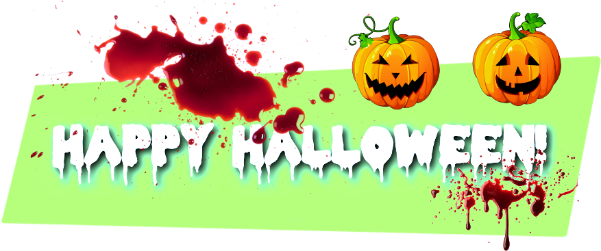 31 - 10 - 2015 - Happy Halloween - Jack-o'-lantern (900x382), Png Download