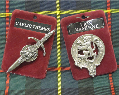 Clan Crest Cap Badge & Clan Crest Kilt Pin - Clan Macpherson Kilt Pin (500x500), Png Download