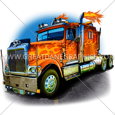 Big Bad Truck - Truck (385x385), Png Download