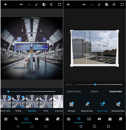 Adobe Photoshop Express Update Brings Perspective Correction - Adobe Photoshop Express (590x442), Png Download