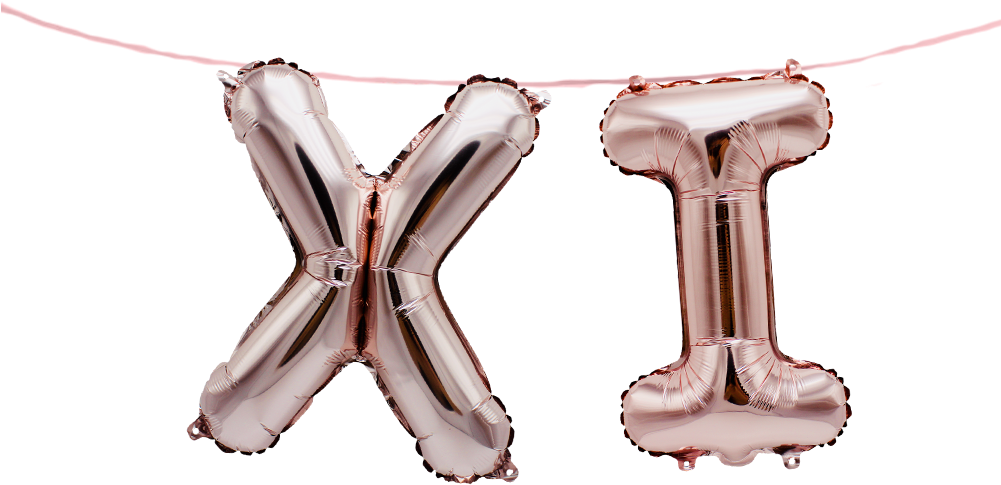 Xi Greek Alphabet Balloon Banner Set Fraternity Sorority - Fraternities And Sororities (1000x1000), Png Download