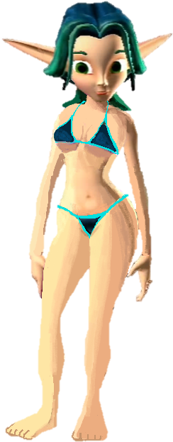 Keira Hagai Images Keira Hagai Jak 3 Hd Version Sexy - Jak And Daxter Keira En Bikini (296x666), Png Download