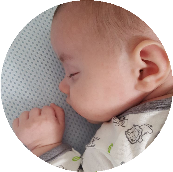 Free Flowing Air = Peace Of Mind - Baby (597x572), Png Download