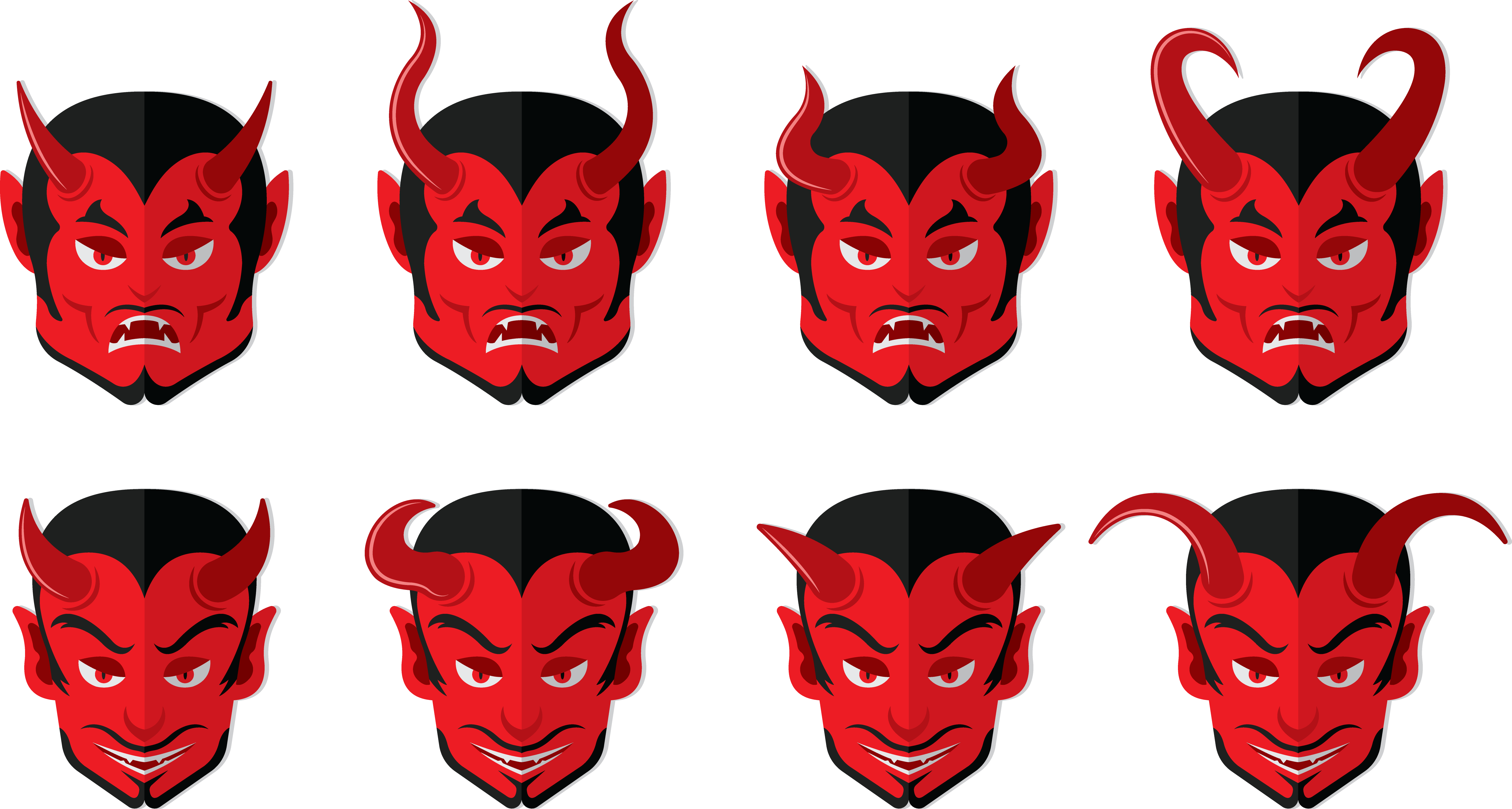 Demon Clipart Devil Costume - Lucifer Icons (5617x3005), Png Download