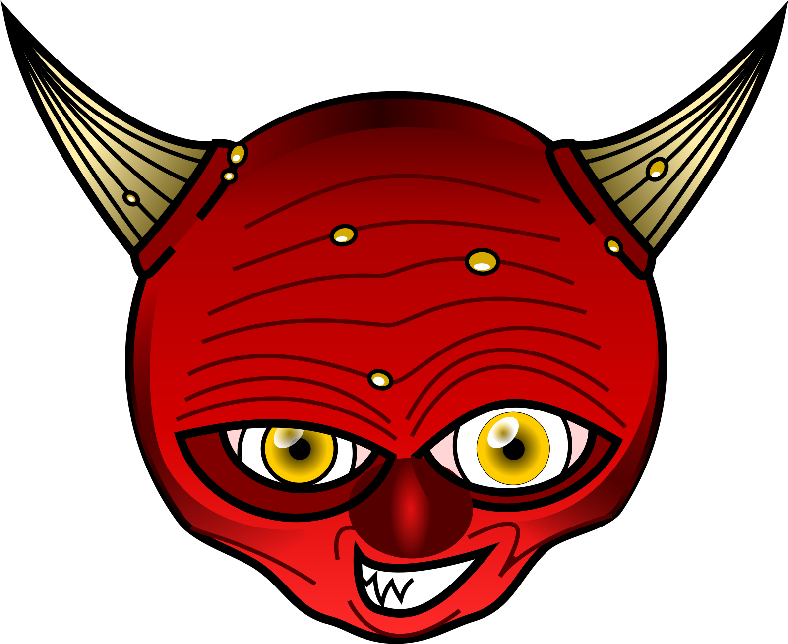 Medium Image - Cartoon Lucifer (800x660), Png Download