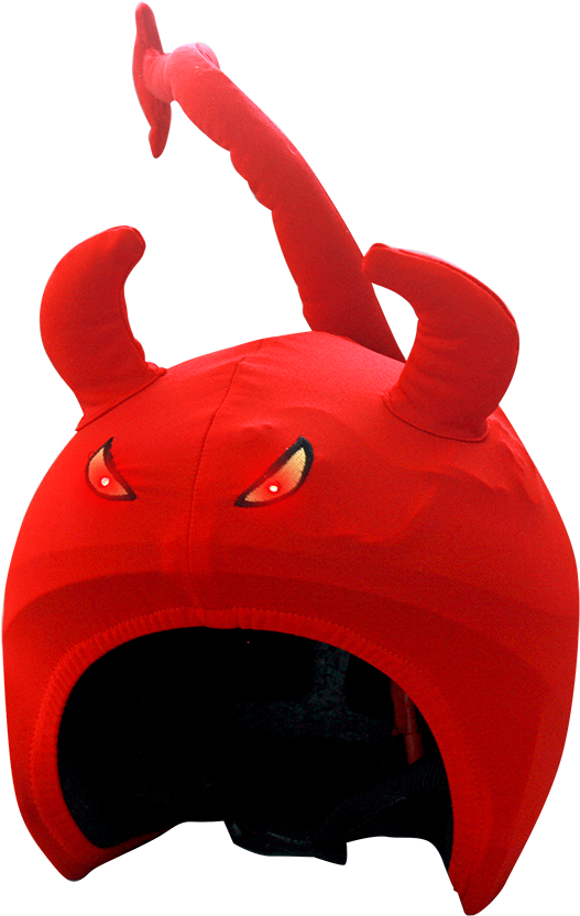Download Led Demon Coolcasc Leds Ski/snowboard Helmet Cover, One Size