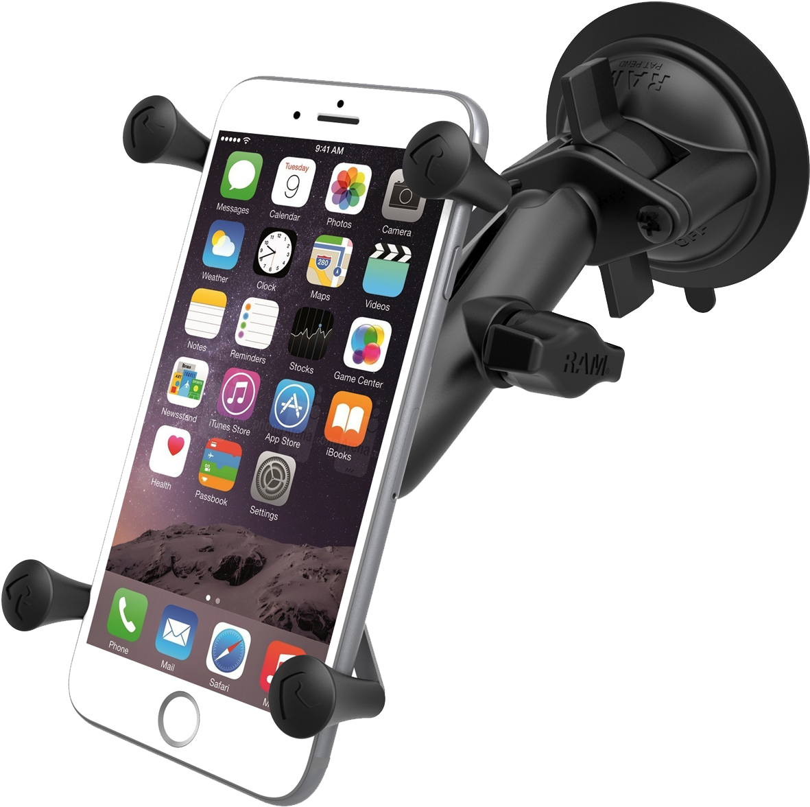 Accessories - Ram Mount Iphone 7 Plus (1200x1198), Png Download