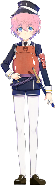Akita Toushirou 001 - Akita Toushirou (490x738), Png Download