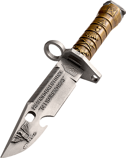 1 Of - M9 Bayonet Knife Transparent (550x550), Png Download