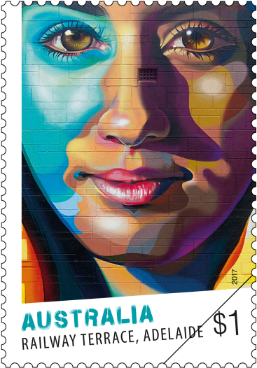 Street Art, Railway Terrace, Adelaide - Railway Terrace Adelaide (970x545), Png Download