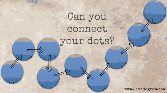 Connect The Dots In Life - Connect The Dots In Your Life (550x307), Png Download