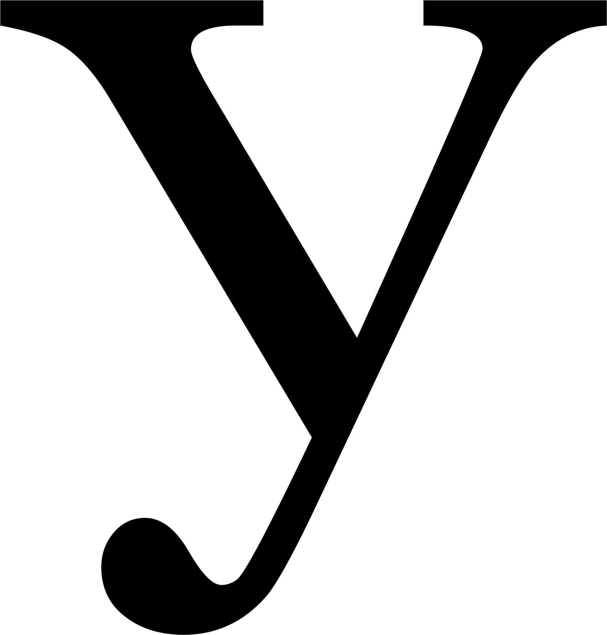 Open - Capital Letter Y (2000x2111), Png Download