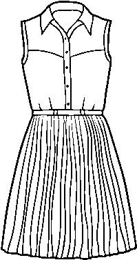 Cdn5 - Colorir - - Ropa Facil De Dibujar (600x470), Png Download