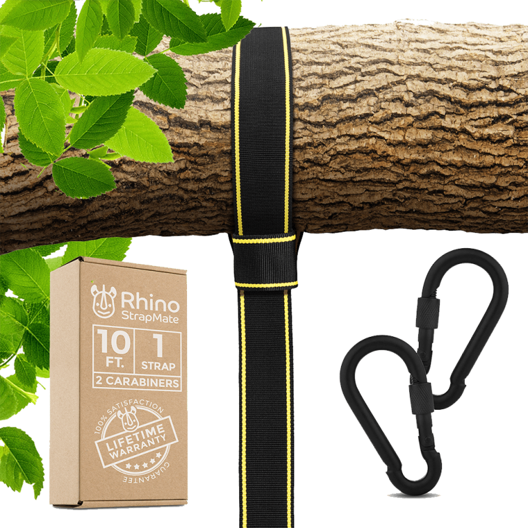 Extra Long Tree Swing Hanging Kit - Rhino Products New ~ Extra Long Tree Swing Hanging (768x768), Png Download