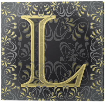 Letras P En Filigrana (400x400), Png Download